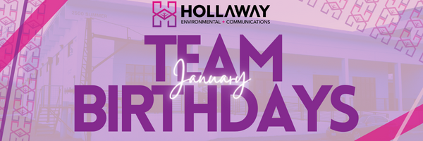 Jan Birthdays - Hollaway Highlights